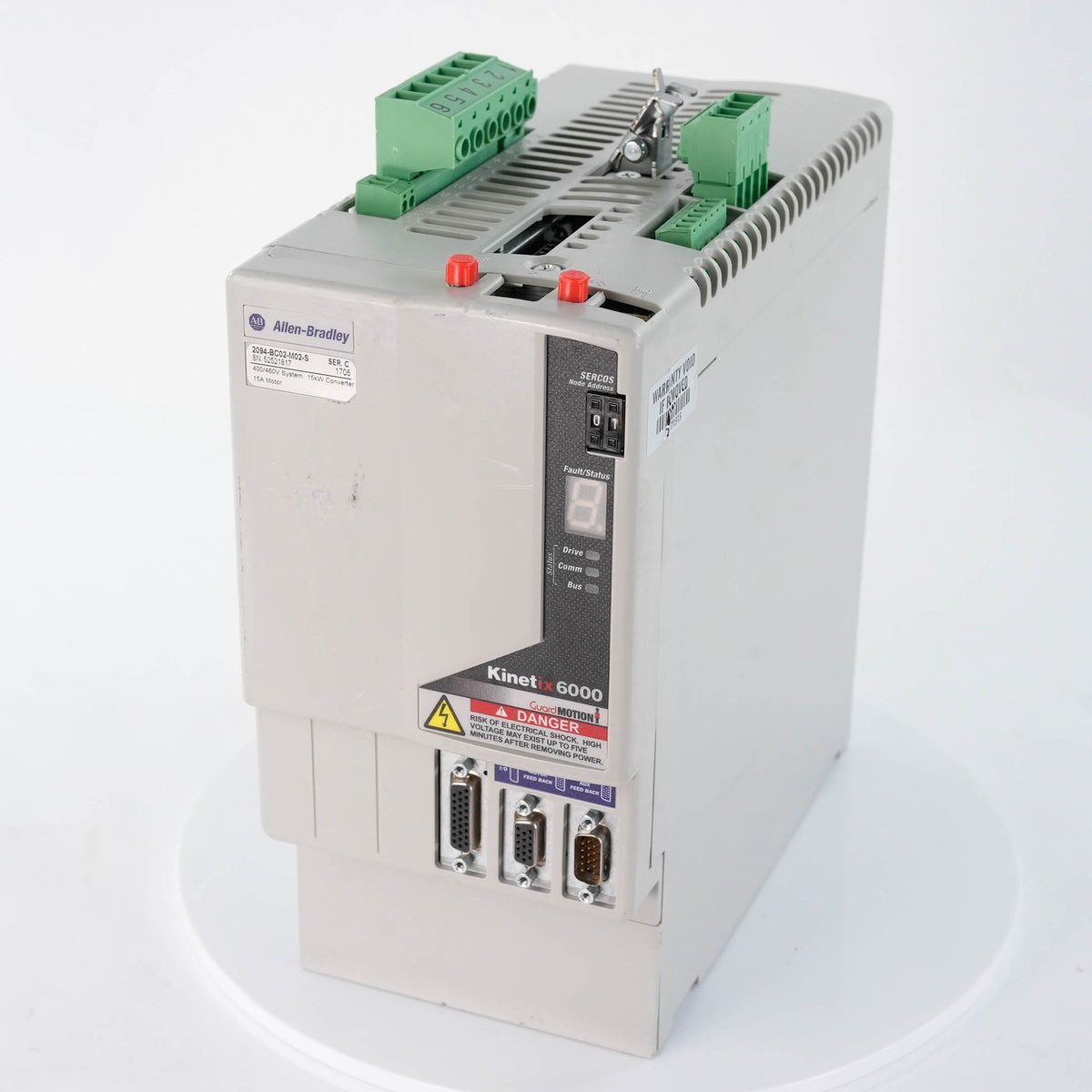 Allen Bradley 2094-BC02-M02-S /C Ser C Kinetix 6000 460V 15A AM Axis Module