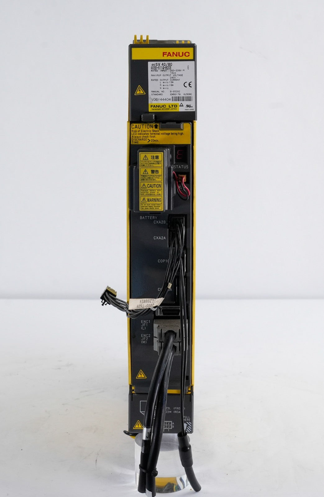 Fanuc A06B-6114-H208 E Servo Amplifier 10kW 240V A06B6114H208
