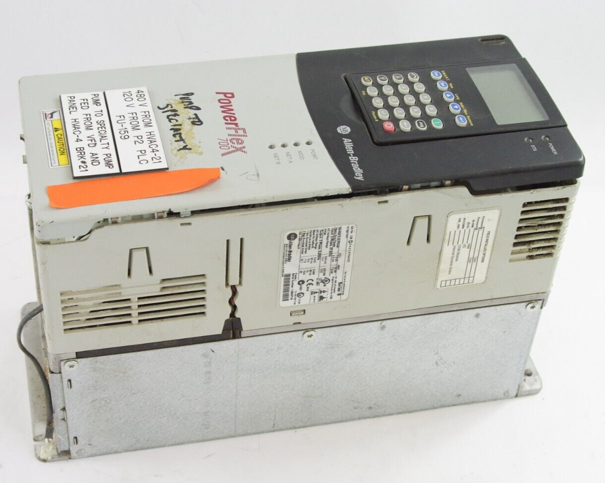 Allen Bradley 20B D014 A 3 AYNAND0 / 20BD014A3AYNAND0 Drive -For Parts or Repair