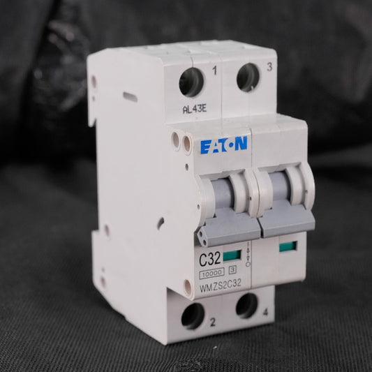Eaton WMZS2C32 2-Pole Miniature Circuit Breaker 32A 480Y/277VAC