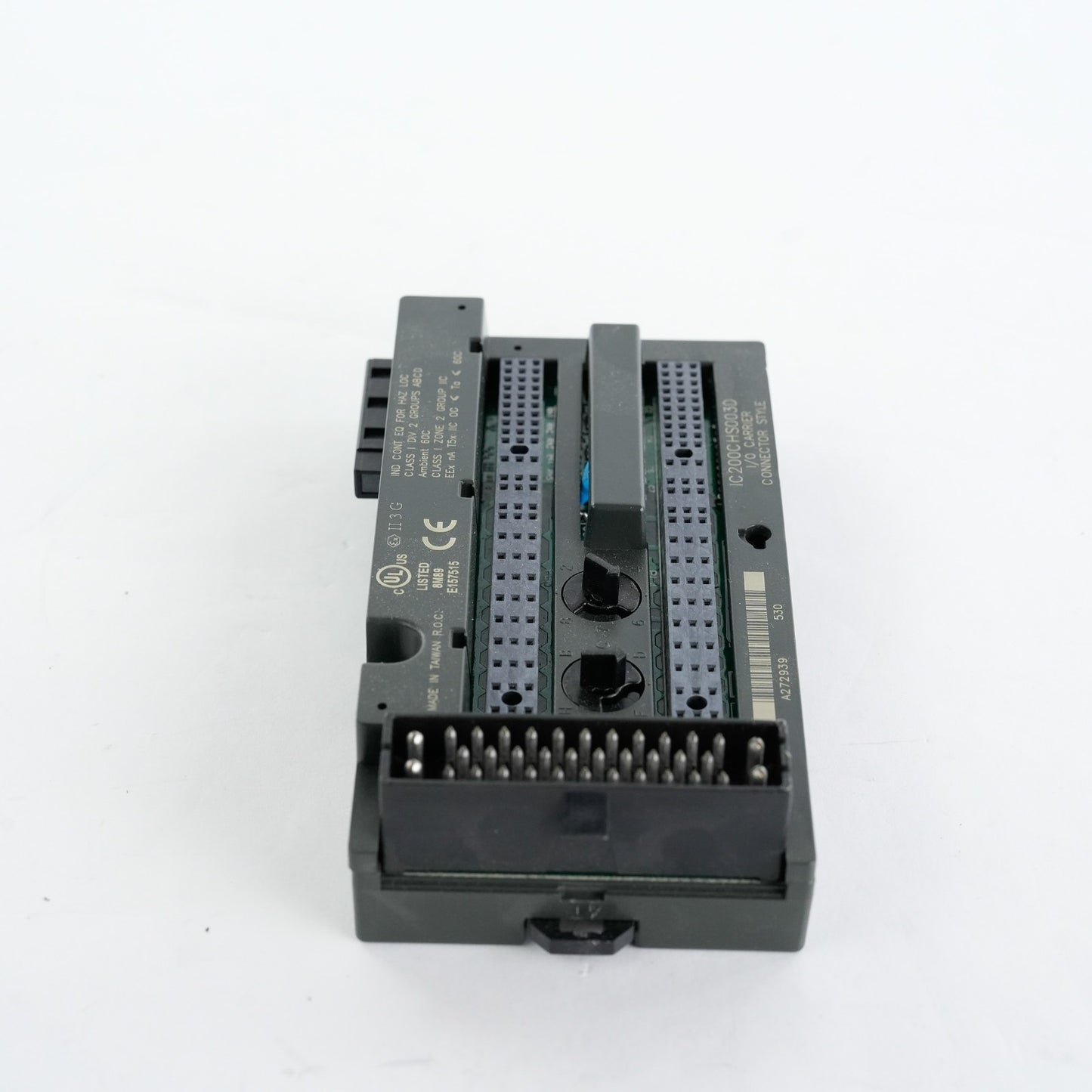 GE Fanuc IC200CHS003 / IC200CHS003D I/O Carrier Connector Style