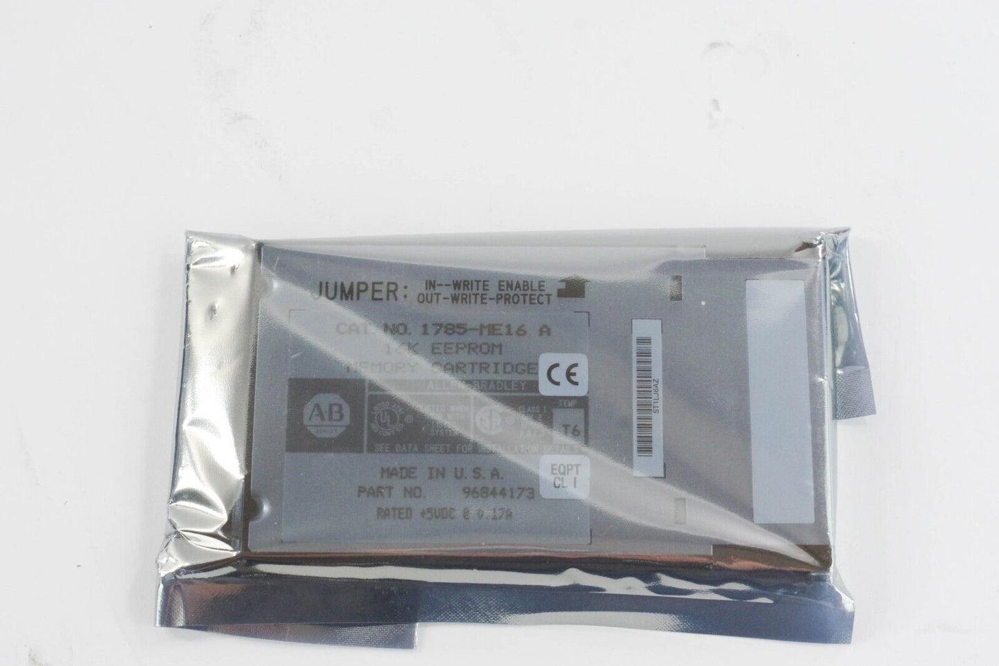 Allen Bradley 1785-ME16 16k Eeprom Memory Cartridge