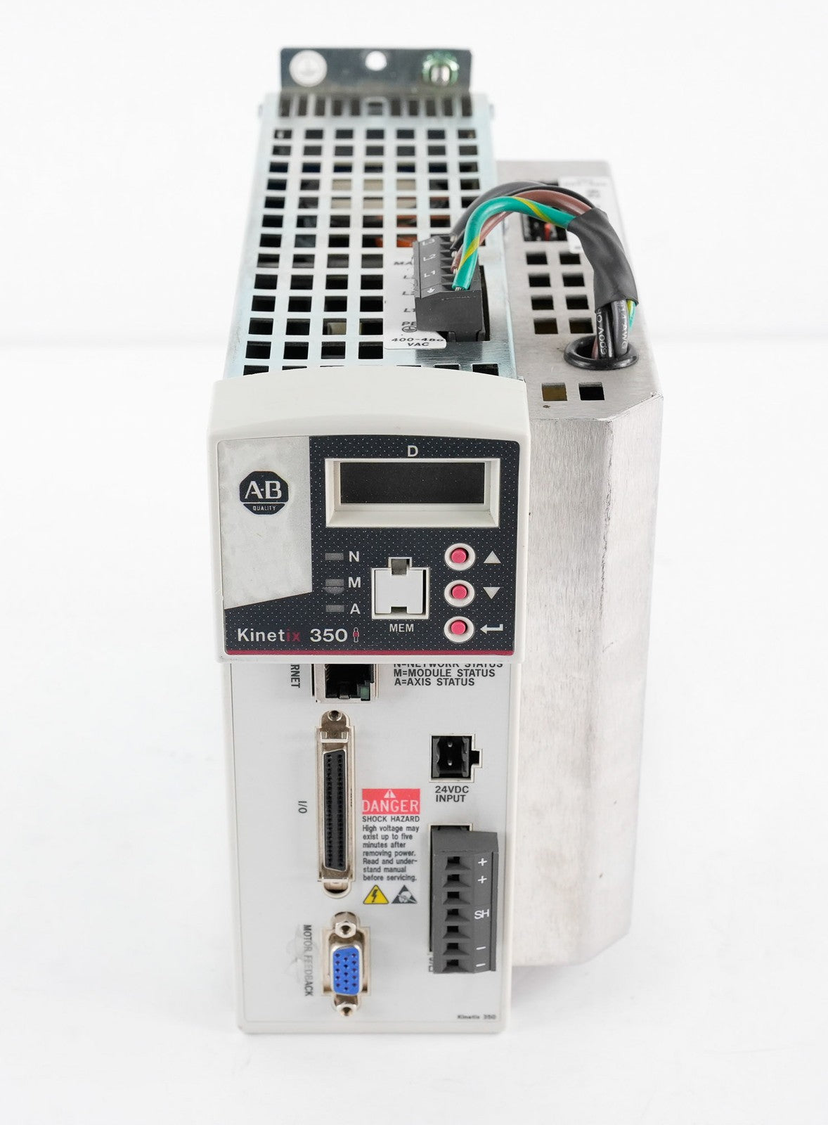 Allen Bradley 2097-V34PR6-LM /A Kinetix 350 Servo Drive 2097V34PR6LM + 2097-F2