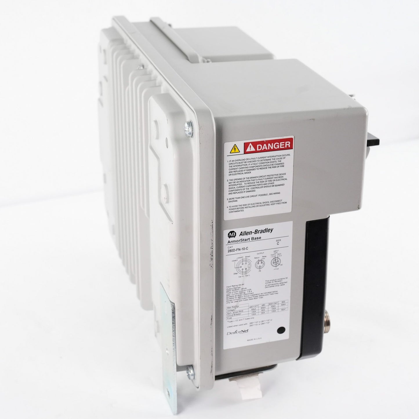Allen-Bradley 280D-F12Z-10C-CRW /C ArmorStart Control Module 280DF12Z10CCRW