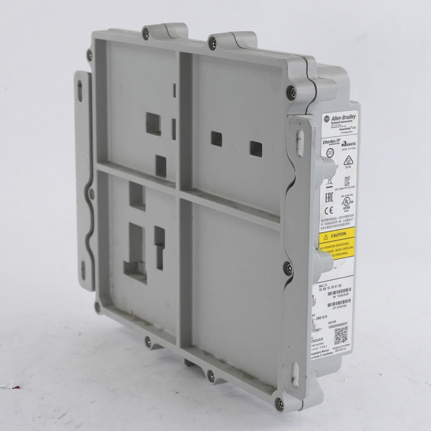 Allen Bradley 1783-ZMS16TA /A Armor 5700 16 Port Managed Switch Excellent Cond.