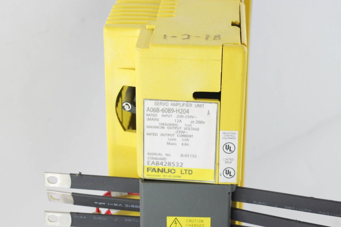 Fanuc A06B-6089-H204 Ser A Servo Amplifier EA8428532