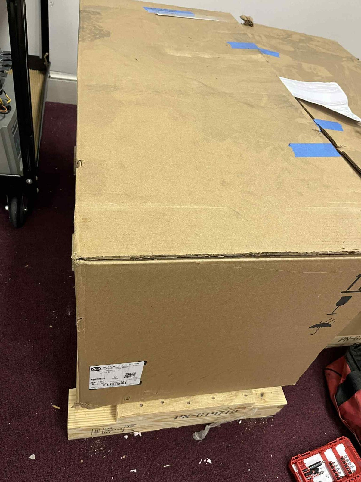 Allen Bradley Powerflex 755 350HP DRIVE 20GWANC415AN6VNHN8-RW MOD03009 +Warranty