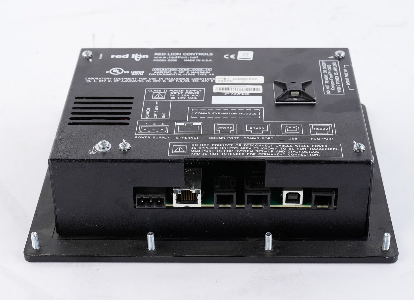 Red Lion Controls G306C000 / G3 / G306 HMI Operator Interface Panel Display