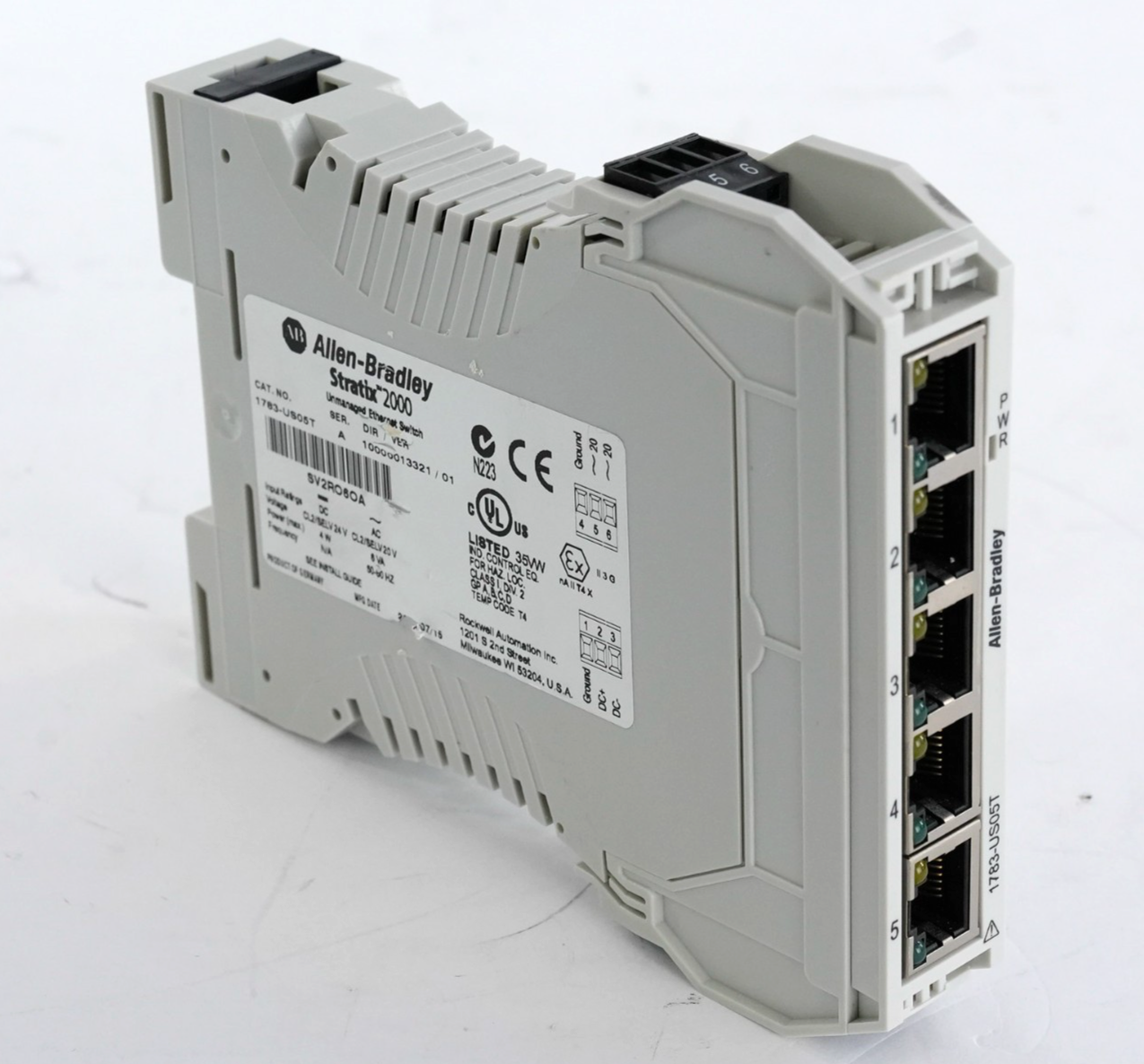 Allen Bradley 1783-US05T /A Stratix 2000 Unmanaged Ethernet Switch 1783US05T