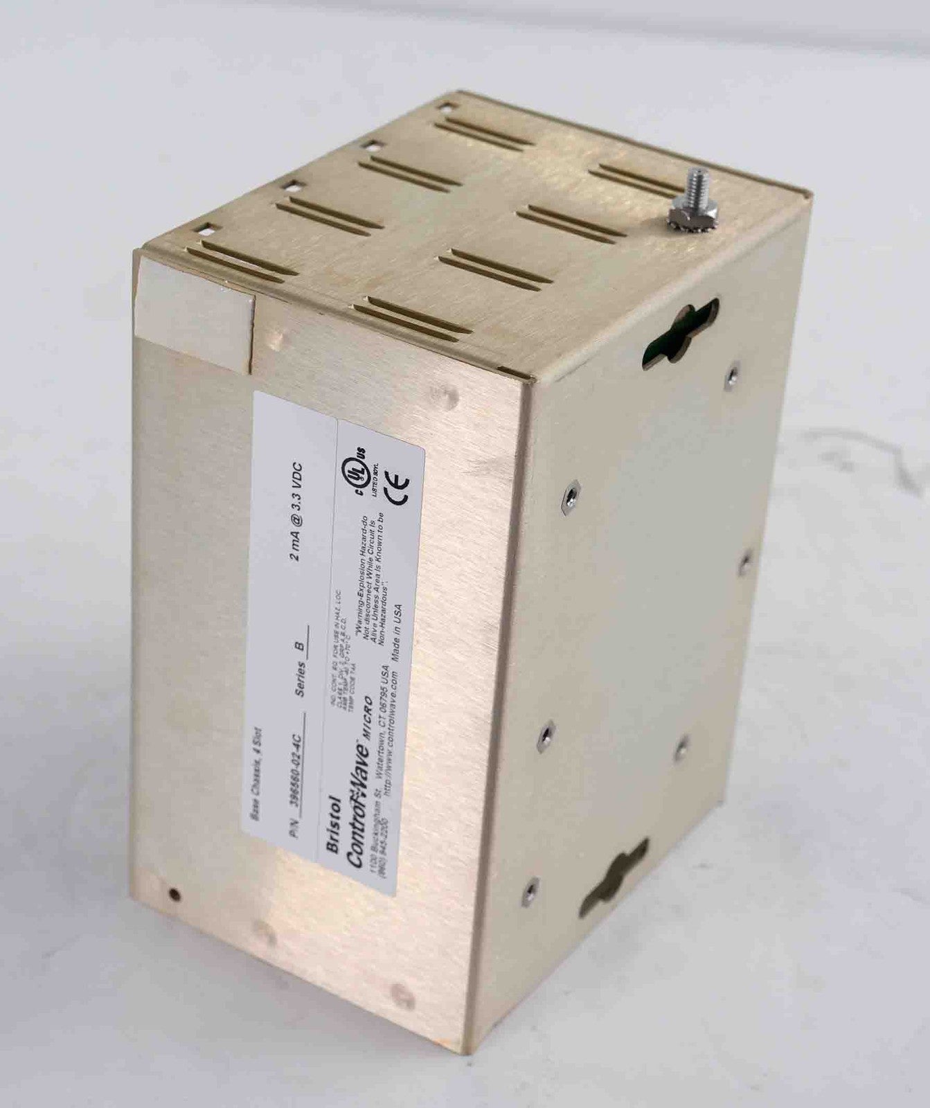 Bristol 396560-02-4C Series B ControlWave Micro 4-Slot Base Chassis 396560024C
