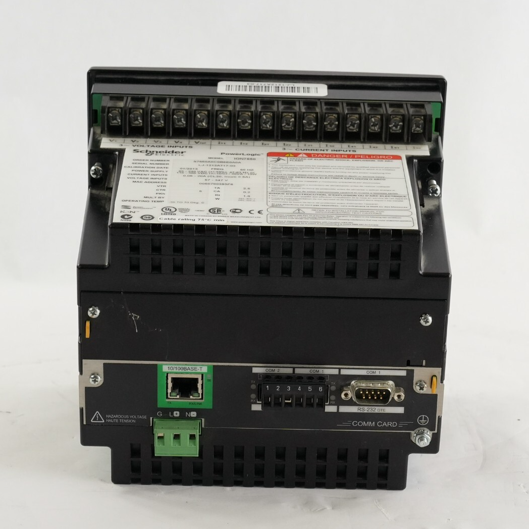 Schneider Electric ION7650 S7650A0C0B6E0A0A Digital Power Logic Quality Meter
