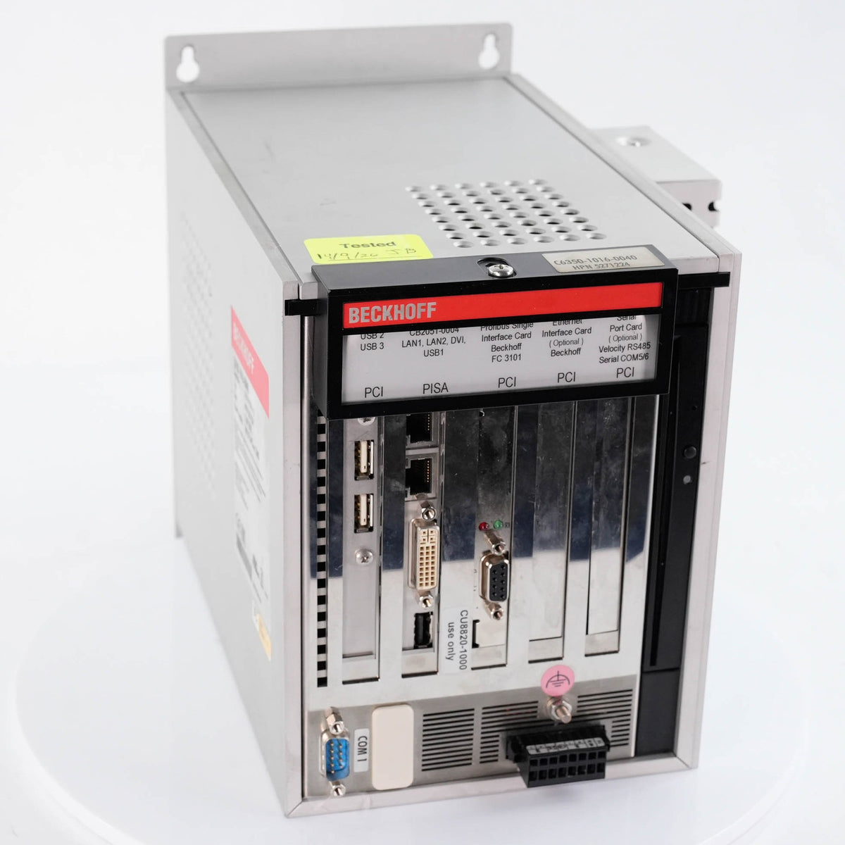 Beckhoff C6350-1016-0040 Industrial PC Core i7 2.1GHz CU8820-1000 C635010160040