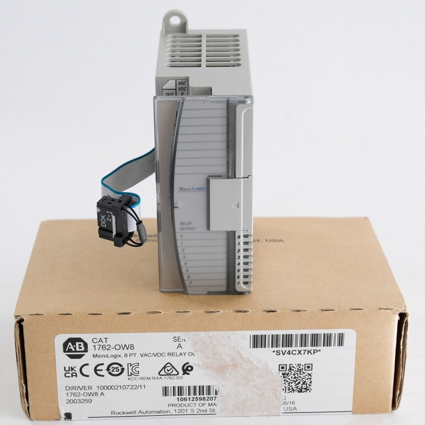 Allen Bradley 1762-OW8 /A MicroLogix 8-Point Relay Output Module - Open Box
