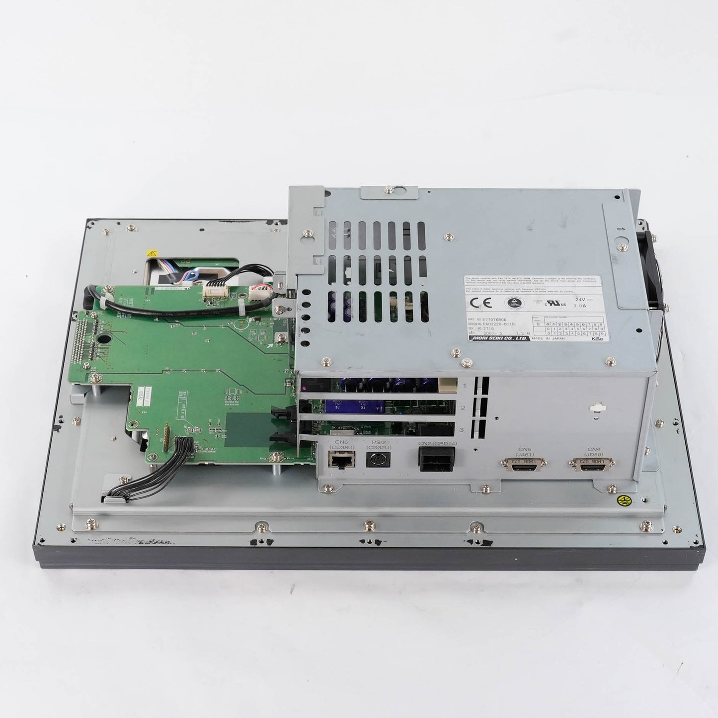 MORI SEIKI E77076B06 15" Operator Interface Panel Display Monitor E77076B06