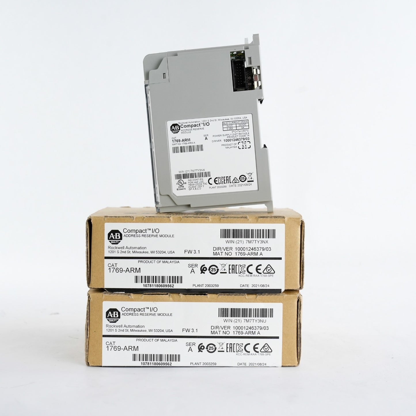 Allen Bradley 1769-ARM /A Compact I/O Address Reserve Module 1769ARM - Open Box