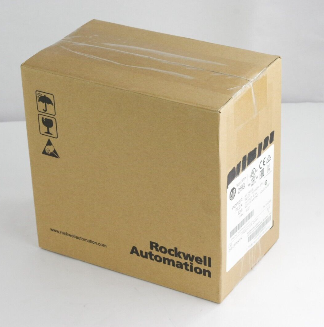 Allen Bradley 25B-D6P0N114 Ser A PowerFlex 525 AC Drive 2.2kW 3Hp Sealed Surplus