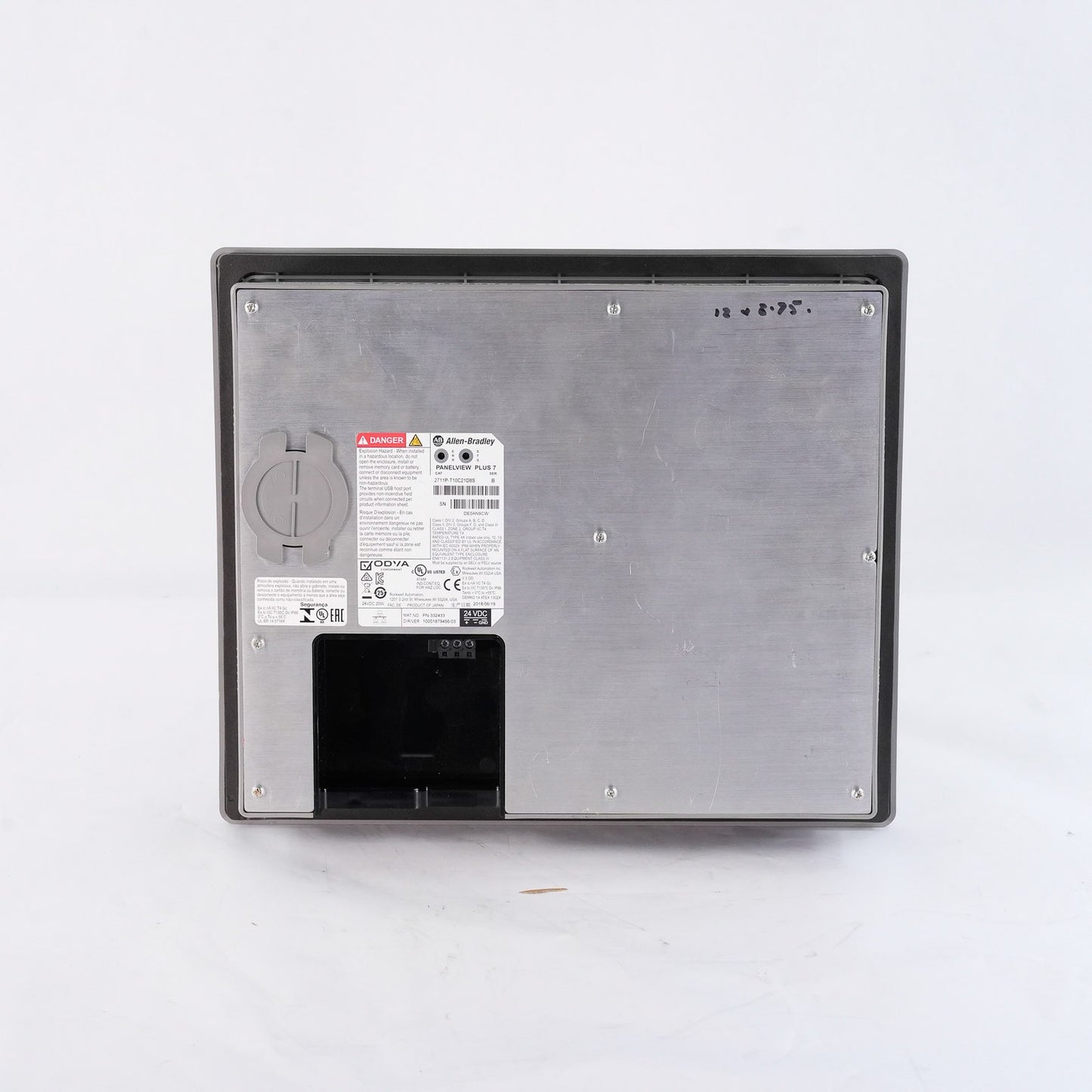 Allen Bradley 2711P-T10C21D8S /B PanelView Plus 7 Display 10.4" 2711PT10C21D8S