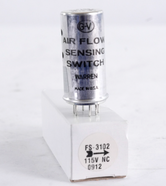 Warren G-V FS-3102 Air Flow Sensing Switch FS3102 / AB 604580-1R Reliance FG2021