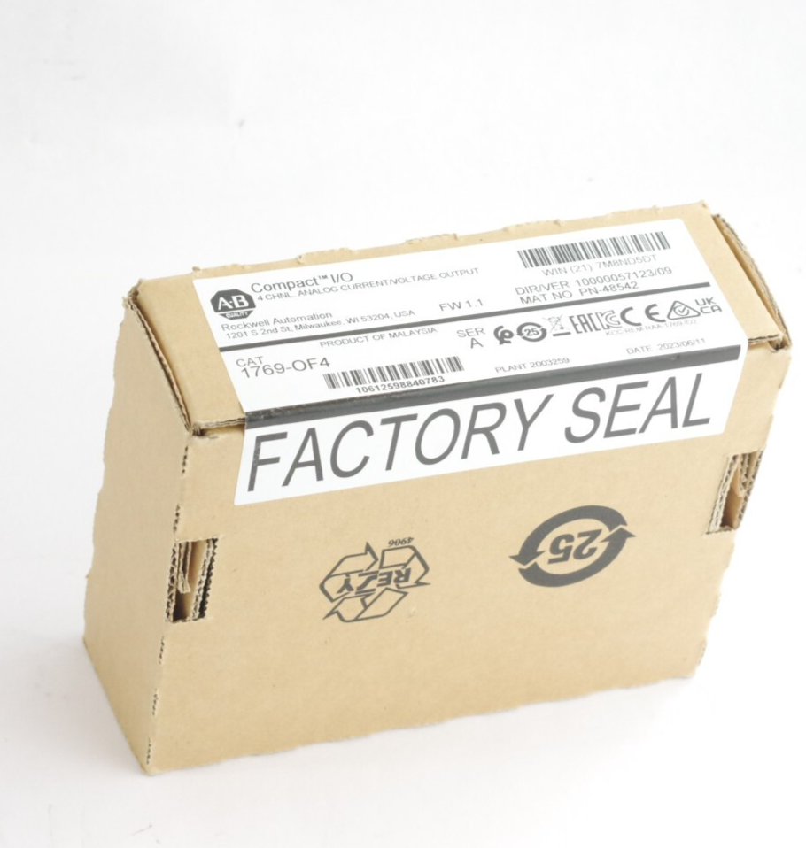 Allen Bradley 1769-OF4 /A 4-Channel Isolated Current Output Card- Sealed Surplus