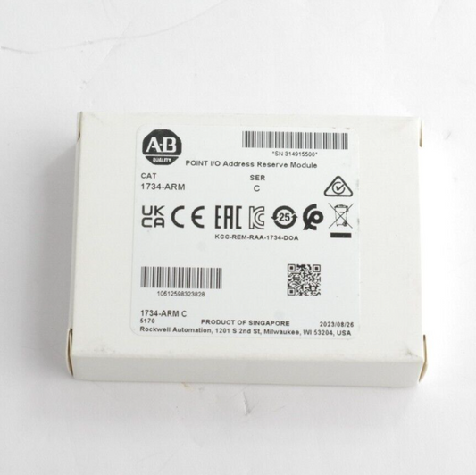 Allen Bradley 1734-ARM /C Point I/O Address Reserve Module - Sealed Surplus