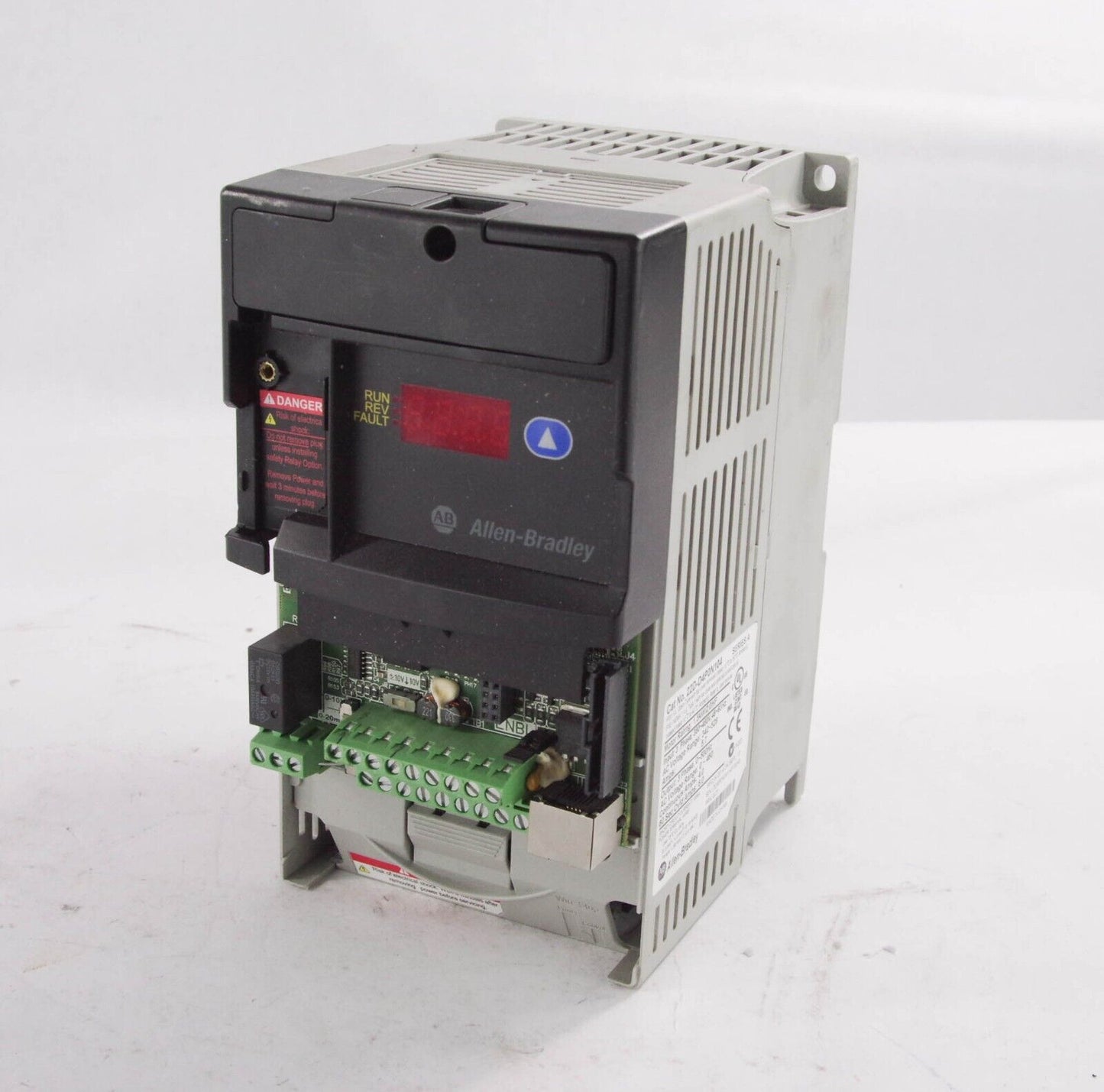 ALLEN BRADLEY 22D-D4P0N104 POWERFLEX 40 2.0 HP AC DRIVE - For Part or Repair