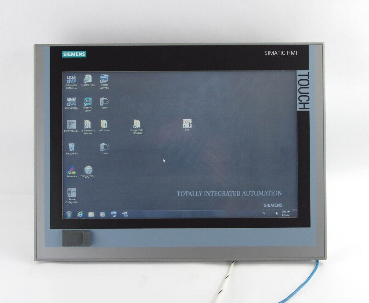 Siemens 6AV7240-6BC07-0HA0 / 6AV72406BC070HA0 Simatic HMI IPC477D 15 Inch Touch