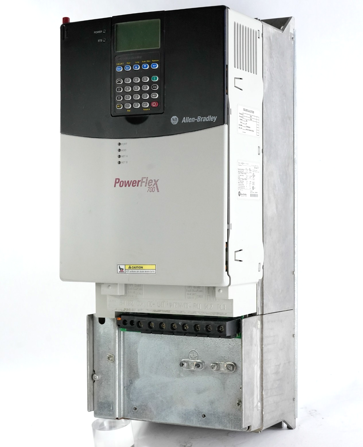 Allen Bradley 20BD065A0AYNAND0 /B PowerFlex 700 480V 3-Phase 50HP AC Drive + HMI