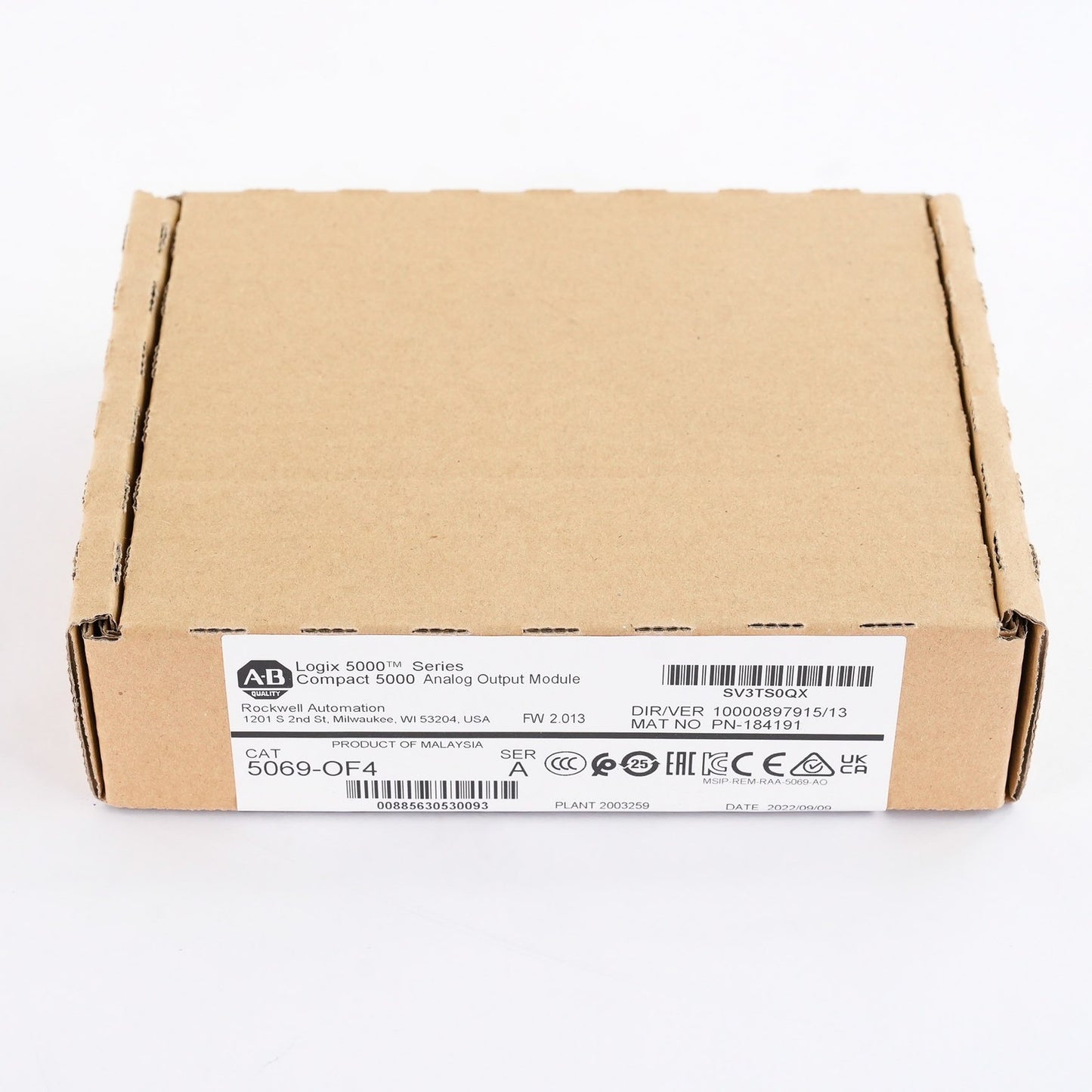 Allen Bradley 5069-OF4 /A Logix 5000 4-Ch Analog Output Module - Sealed Surplus