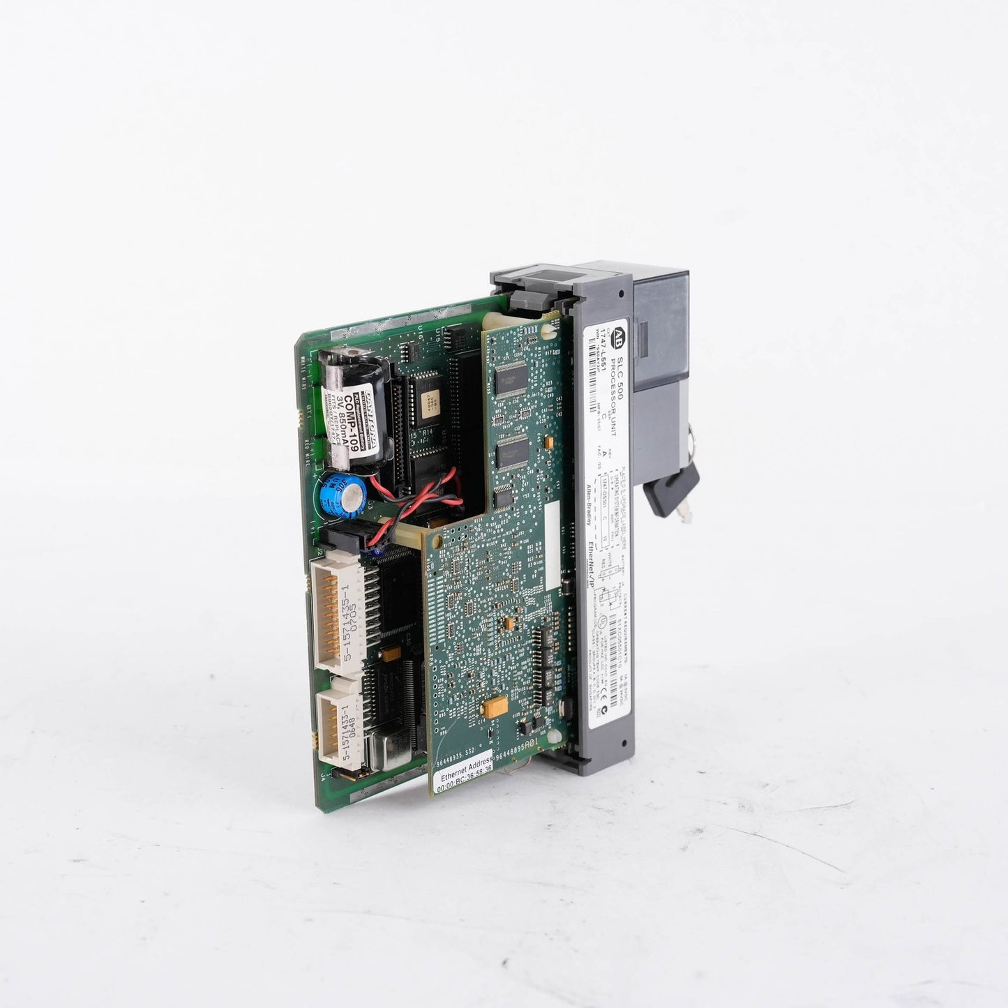 Allen Bradley 1747-L551 /C SLC 500 5/05 CPU Processor 16K Memory 1747L551 Ser C