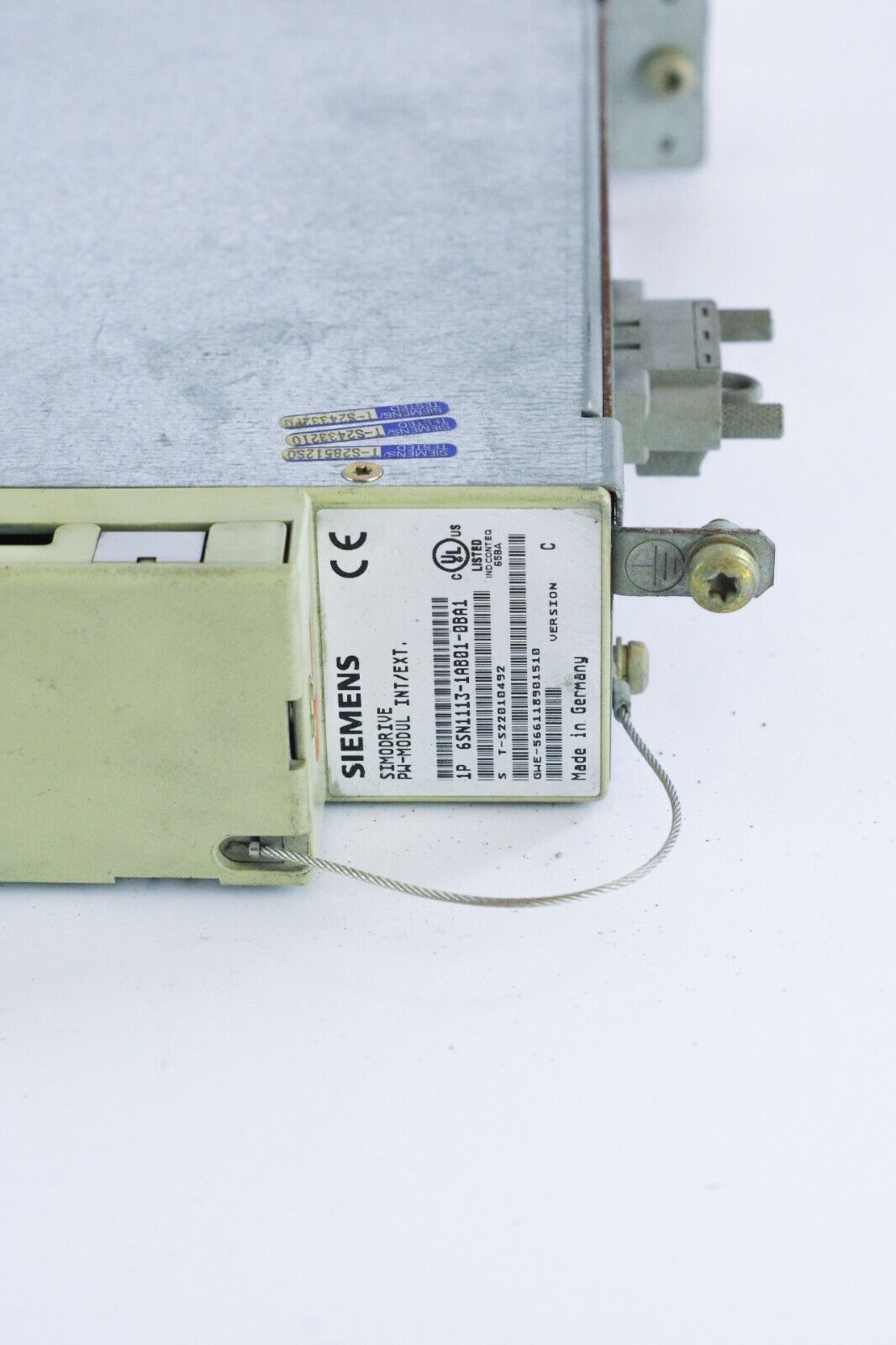Siemens 6SN1113-1AB01-0BA1 6SN1 113-1AB01-0BA1 SIMODRIVE 611 Pulsed Resistor