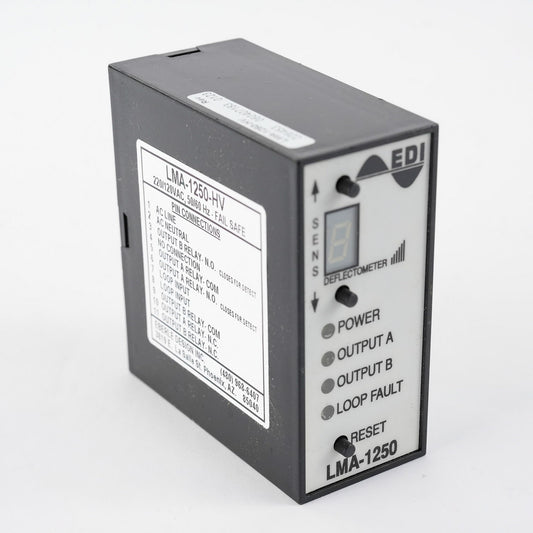 EDI LMA-1250-HV Loop Detector LMA1250HV 220/120VAC 50/60Hz Eberle Design
