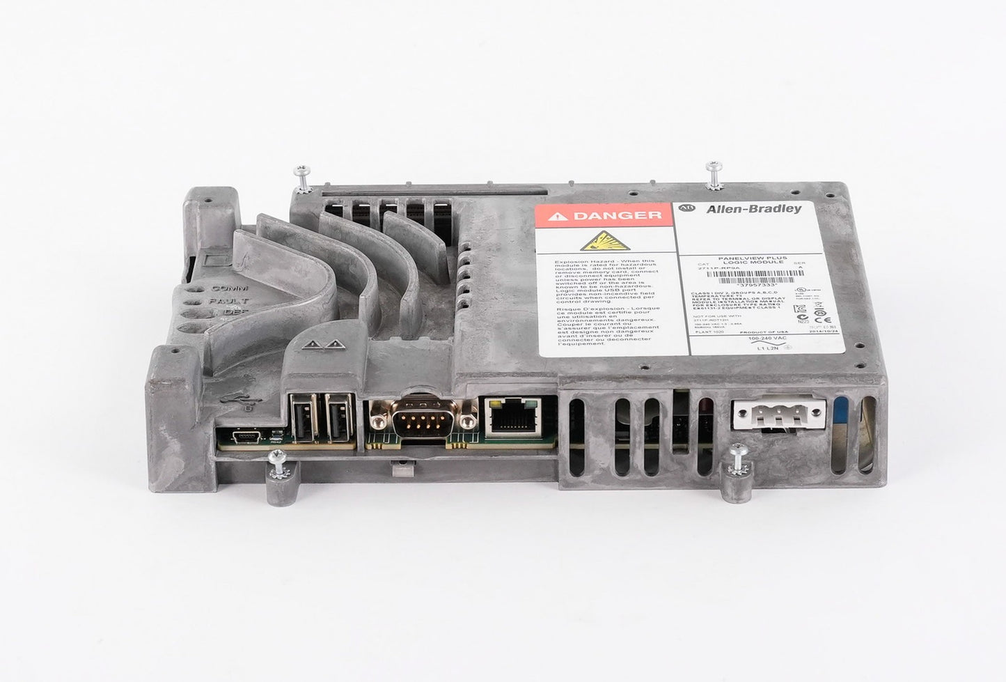 Allen Bradley 2711P-RP9A /A PanelView Plus Logic Module 2711PRP9A 120vac