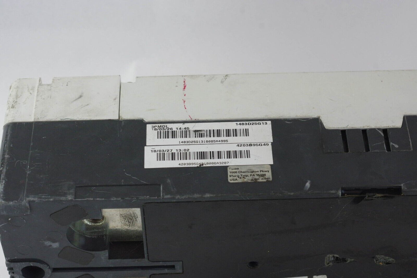 EATON HMDLB3800 3POLE 800A 600V Circuit Breaker 4203B95G49 HMDLB 65K