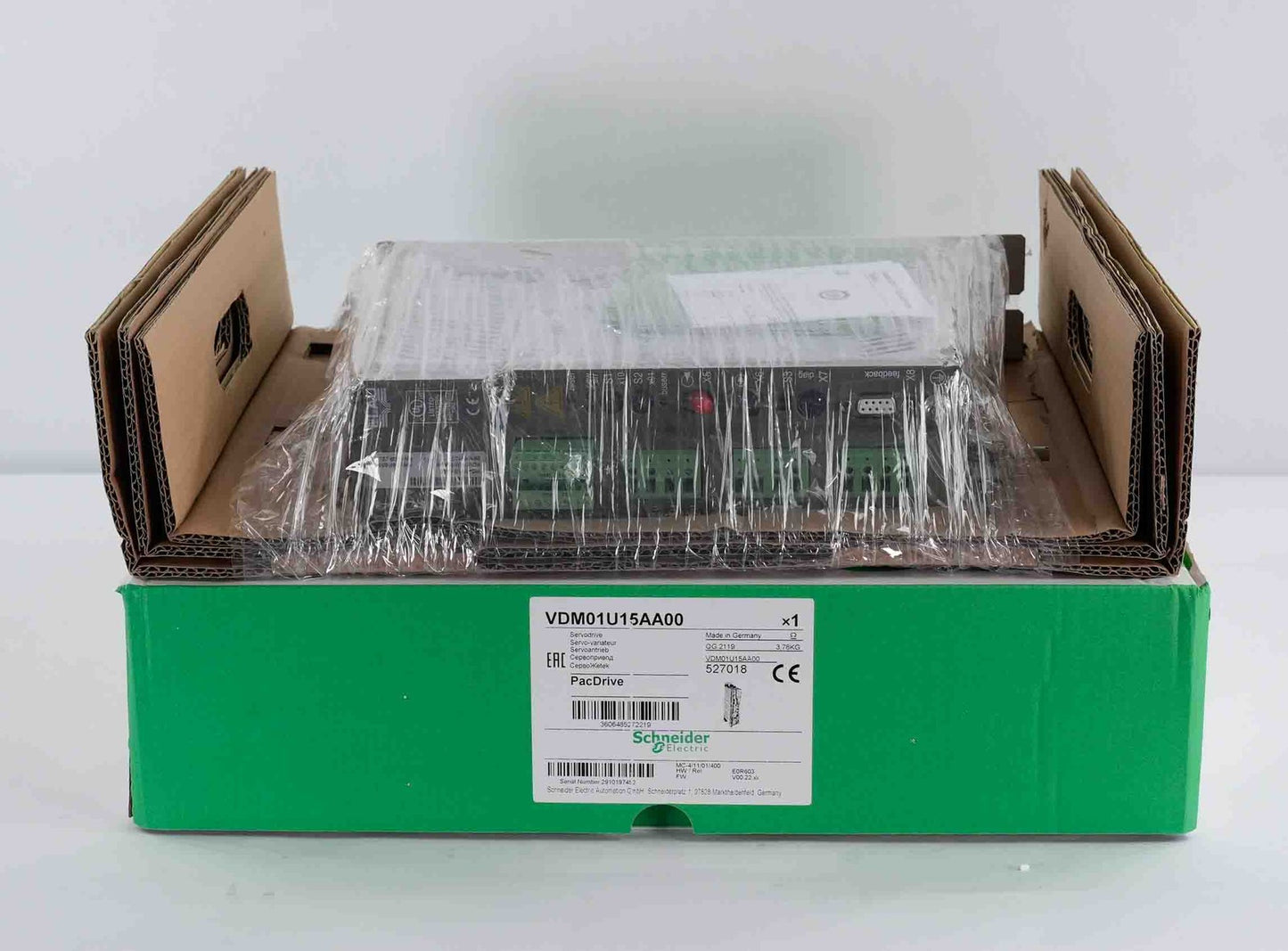 Schneider Electric MC-4/11/01/400 VDM01U15AA00 ELAU PacDrive MC-4 E0R603 1A 1.5A