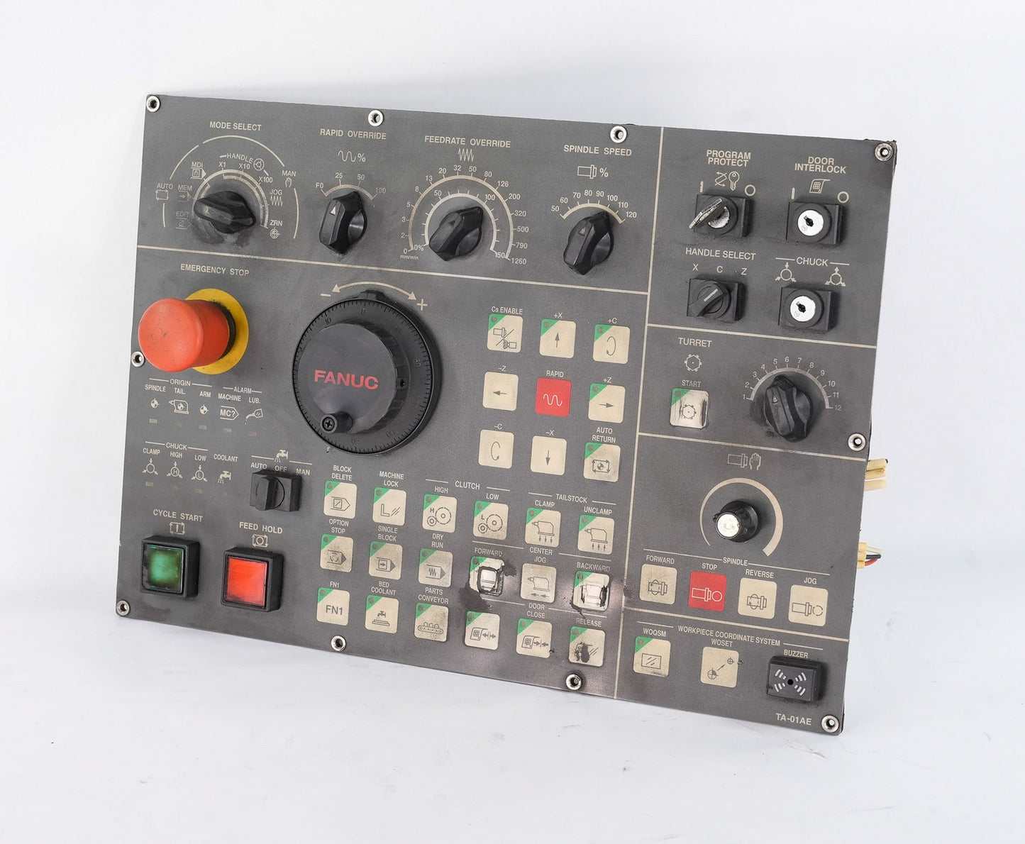 FANUC TA-01AE Manual Pulse Generator Control Panel + A860-0203-T001