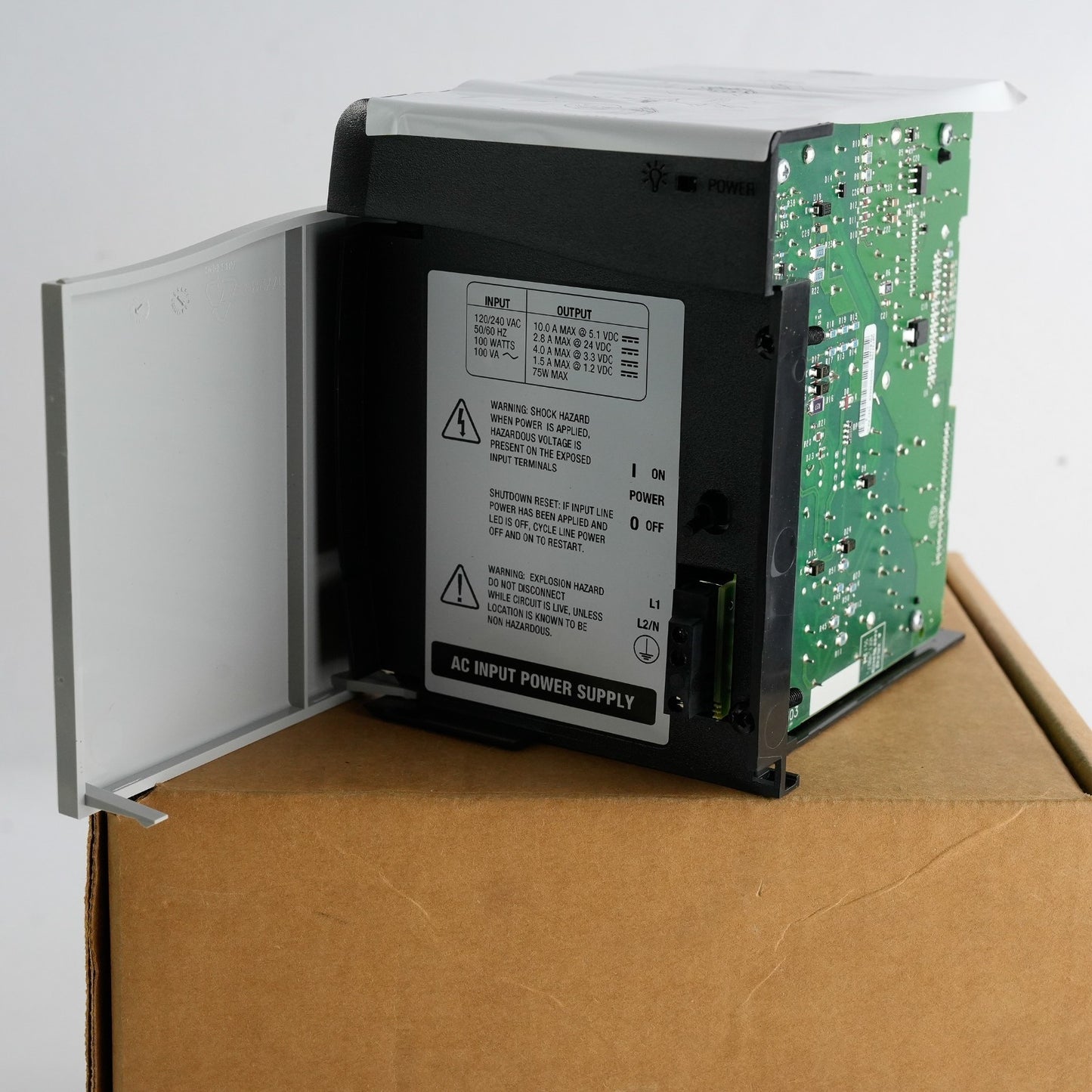 Allen Bradley 1756-PA72 /C ControlLogix Power Supply 24VDC - Open Box