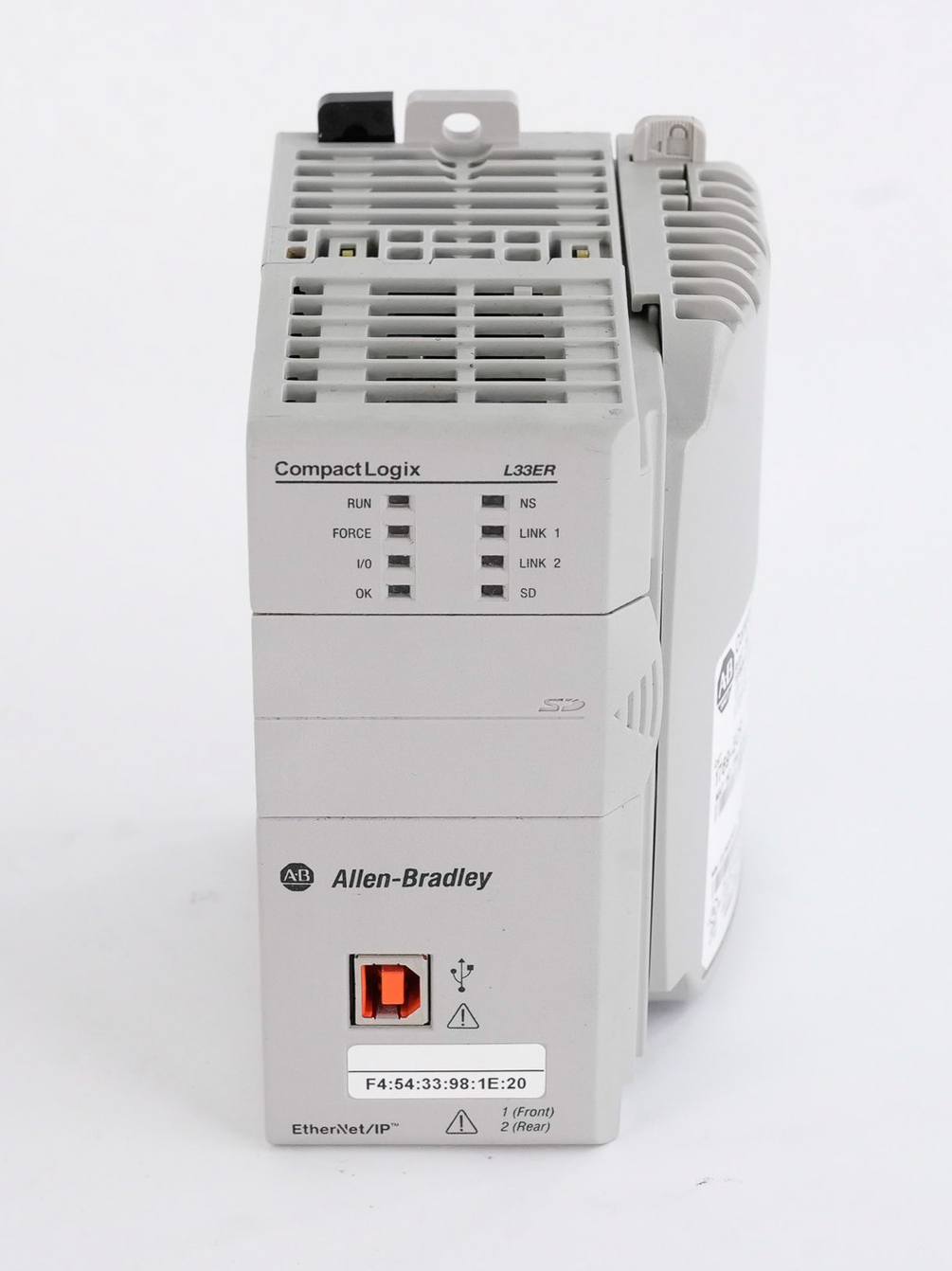Allen Bradley 1769-L33ER /A CompactLogix 5370 Controller 2MB 1769L33ER + ECR