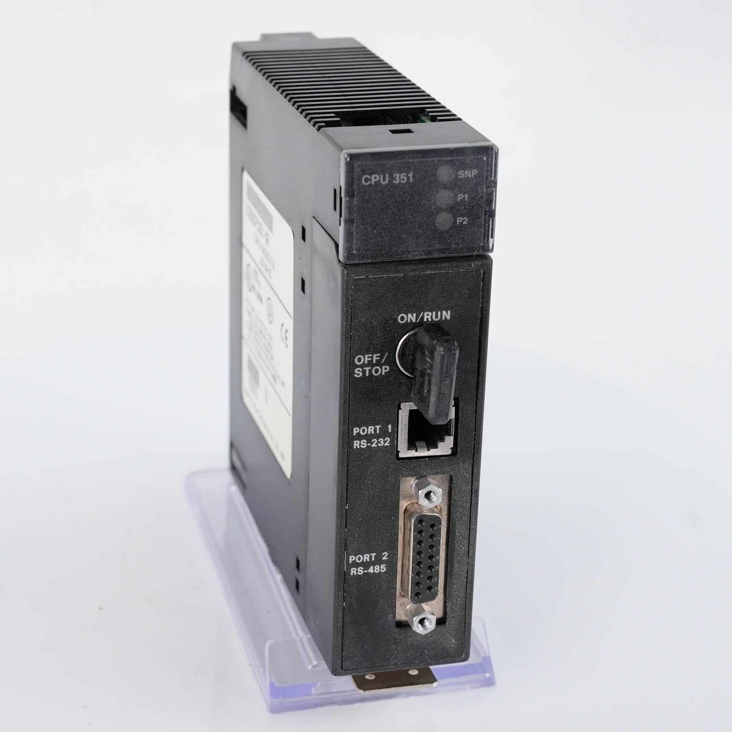 GE FANUC IC693CPU351-GR Series 90-30 PLC CPU Module 240KB 8-Slot IC693CPU351GR