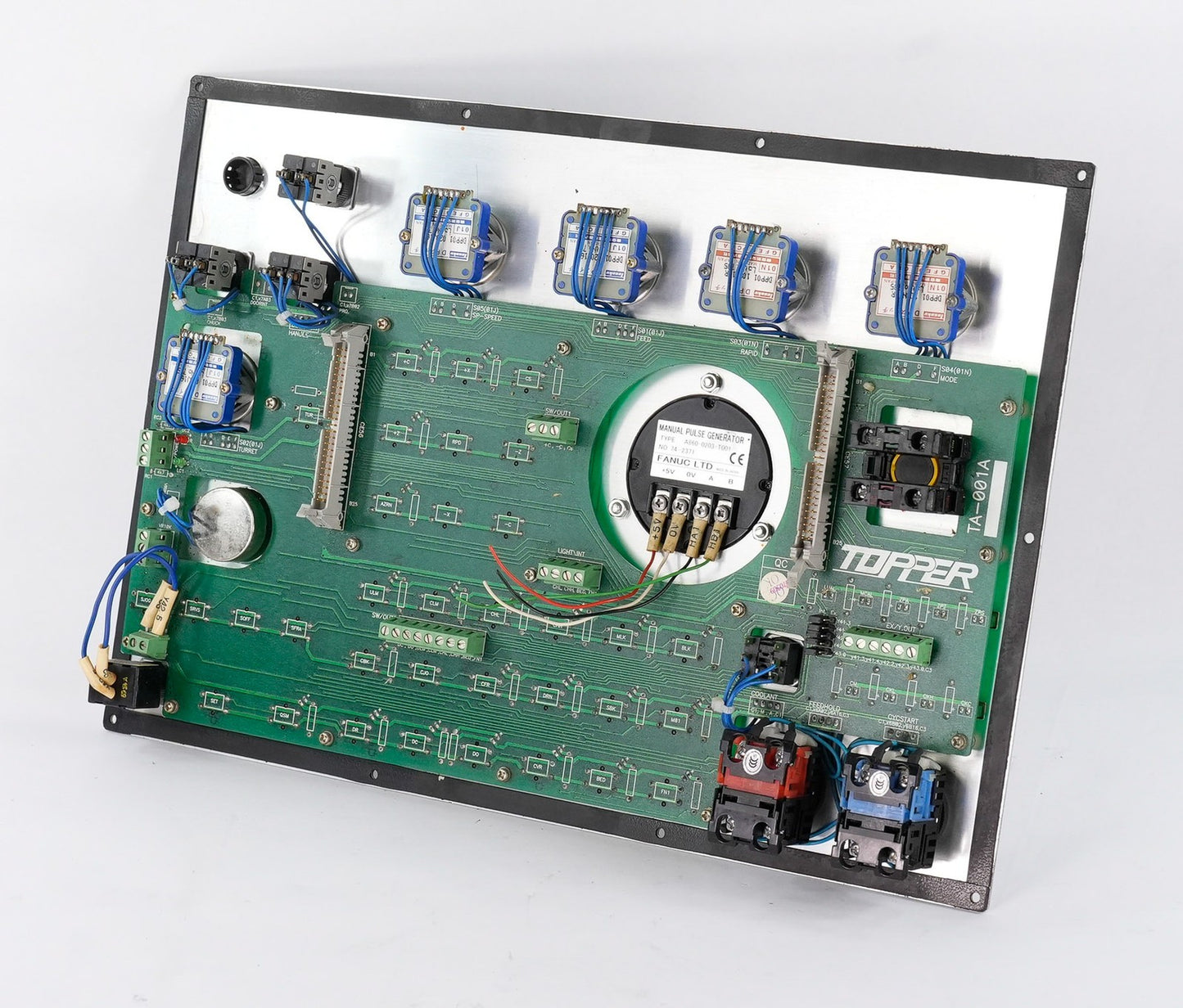 FANUC A860-0203-T001 Manual Pulse Generator + Operator Panel A8600203T001