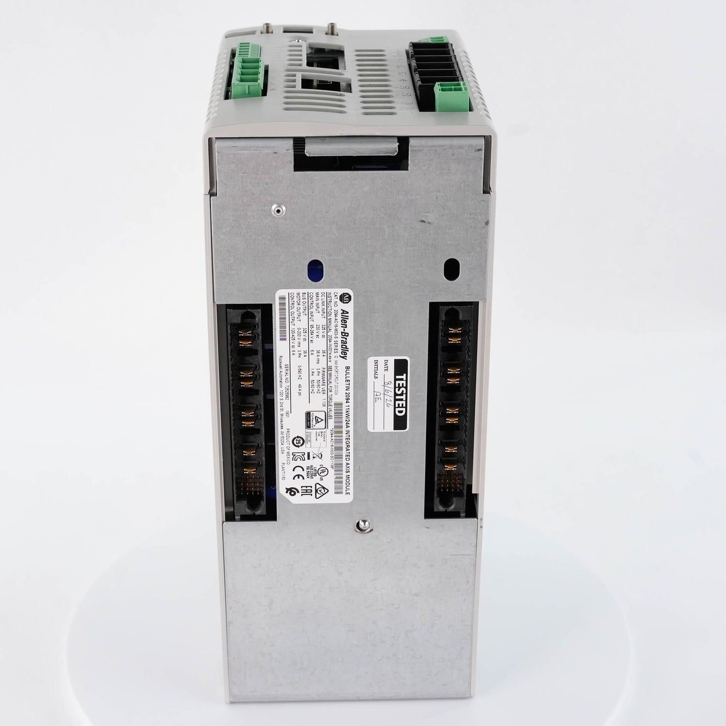 Allen Bradley 2094-AC16-M03-S Ser C Kinetix 6000 IAM 230V 15A 3kW 2094AC16M03S