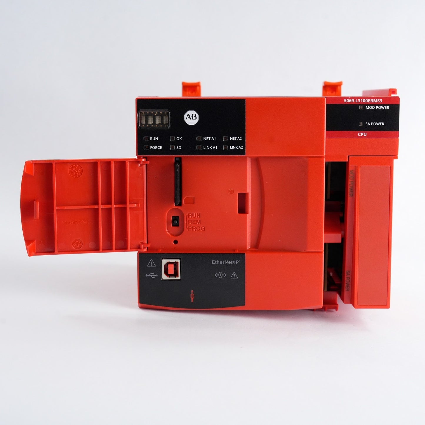 Allen Bradley 5069-L3100ERMS3 /A FW 1.065 GuardLogix Safety Controller (Red)