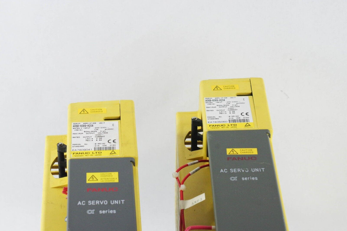 Fanuc A06B-6089-H204 Ser C /C Servo Amplifier EA8428532