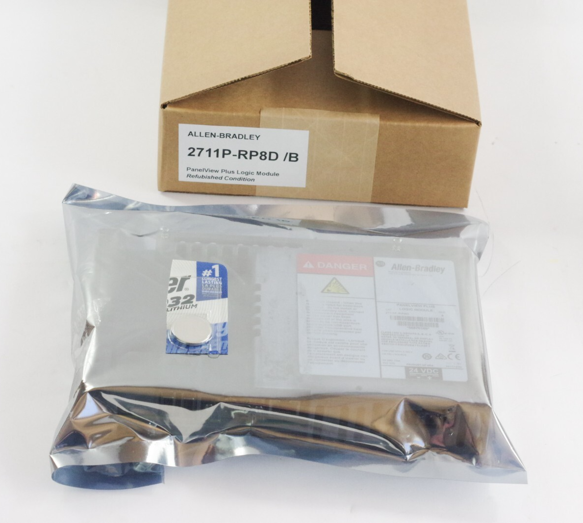 Allen Bradley 2711P-RP8D /B PanelView Plus Logic Module - Refurbished