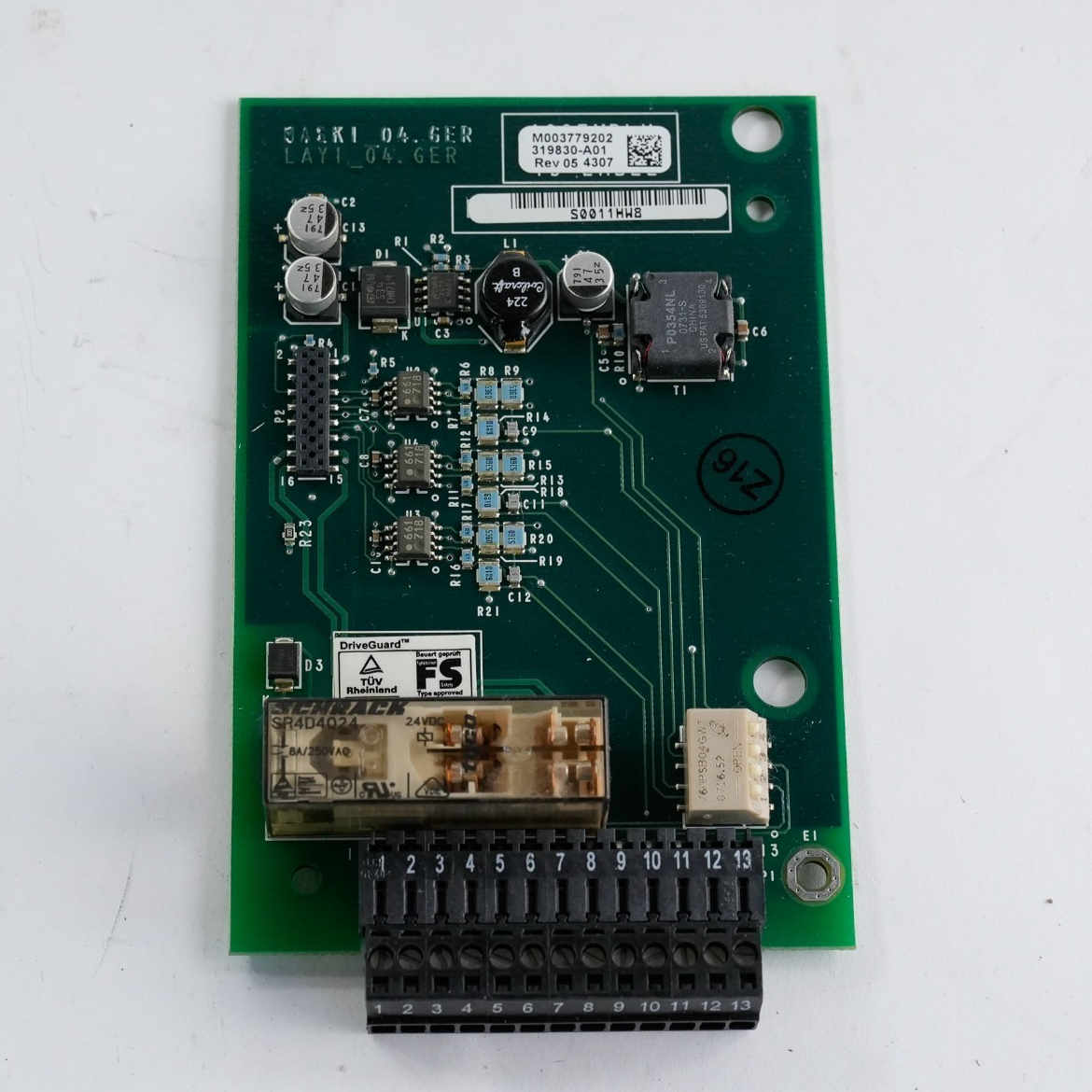 Allen Bradley 319830-A01 Powerflex 700 Board 319830A01