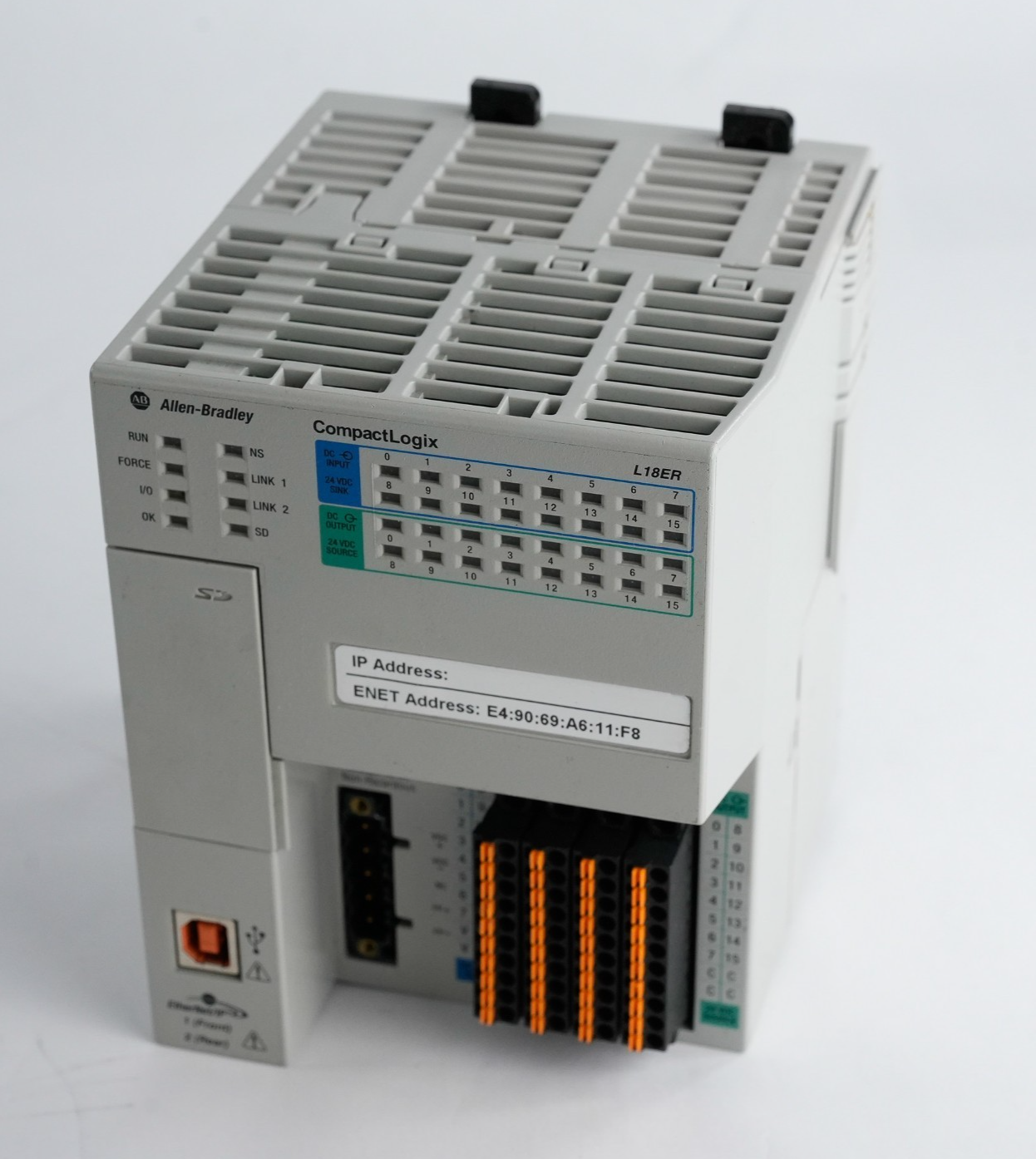 Allen Bradley 1769-L18ER-BB1B /B CompactLogix 5370 L1 Controller - Refurbished