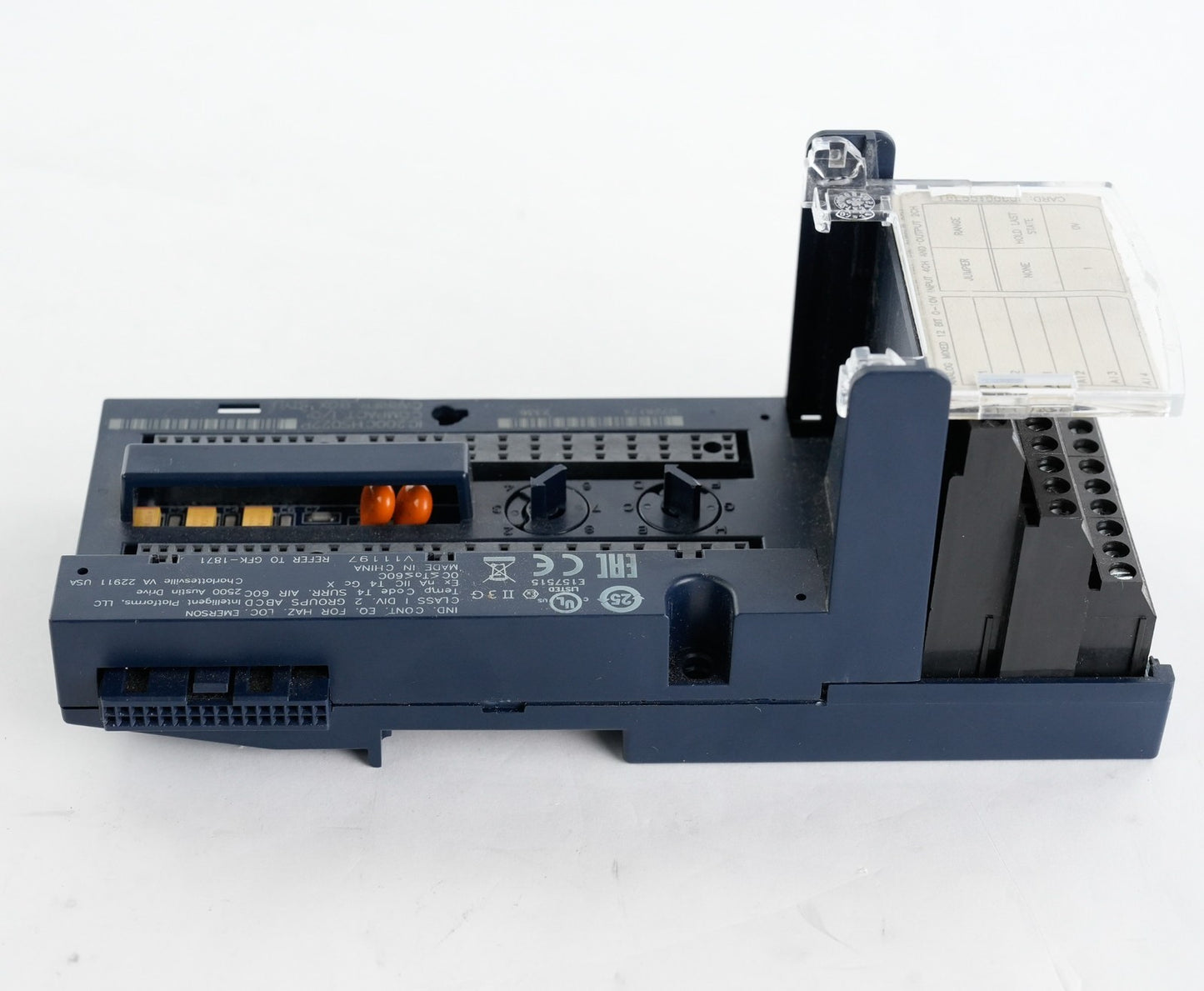 Emerson IC200CHS022P Compact I/O Carrier Box Style