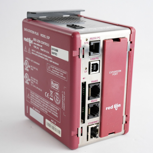 Red Lion DSPSX000 Data Station - Ethernet/USB /Webserver/Serial RS/CF Datalog