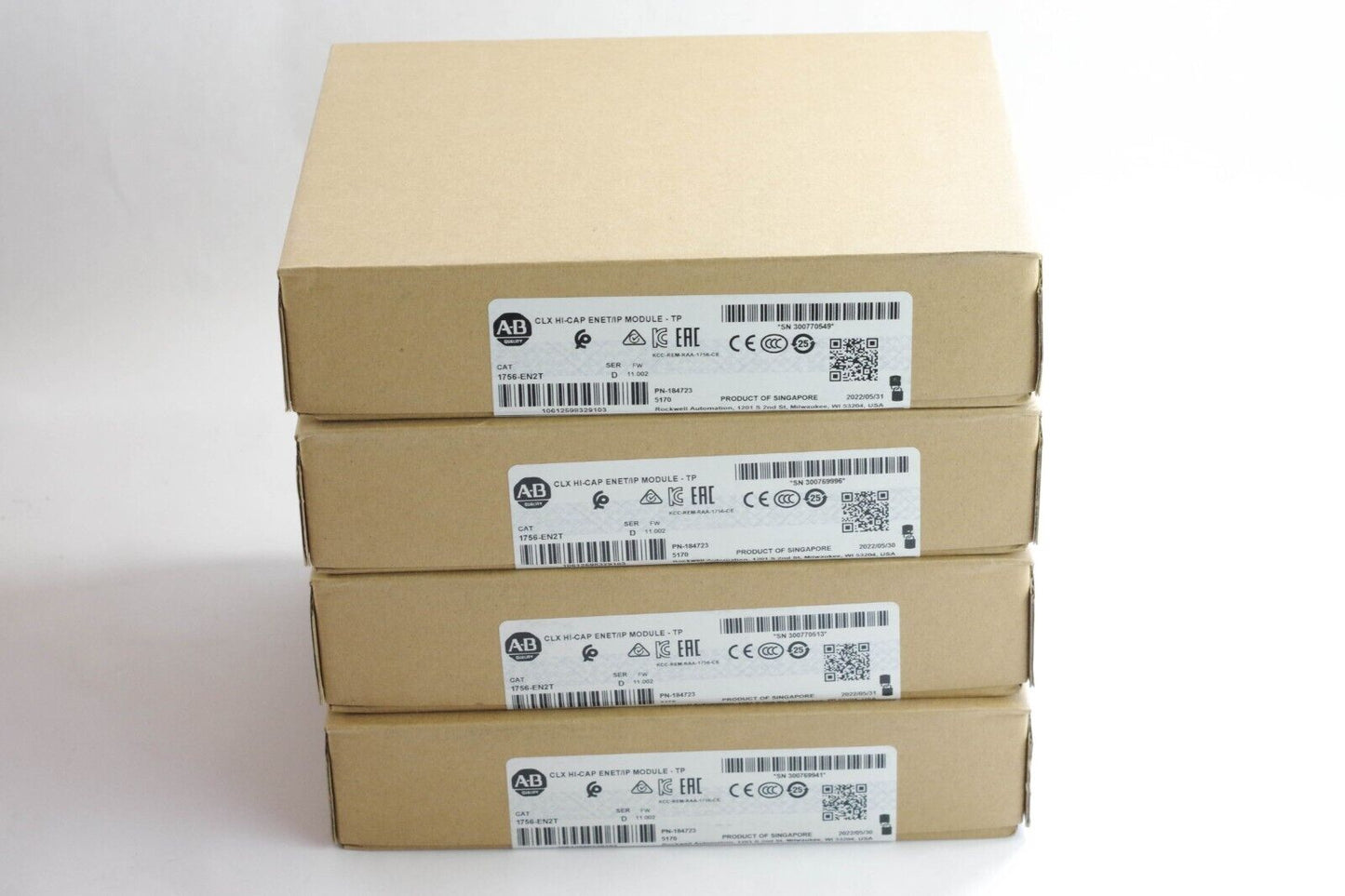 2022 Allen Bradley 1756-EN2T/D ControlLogix EtherNet/IP Module