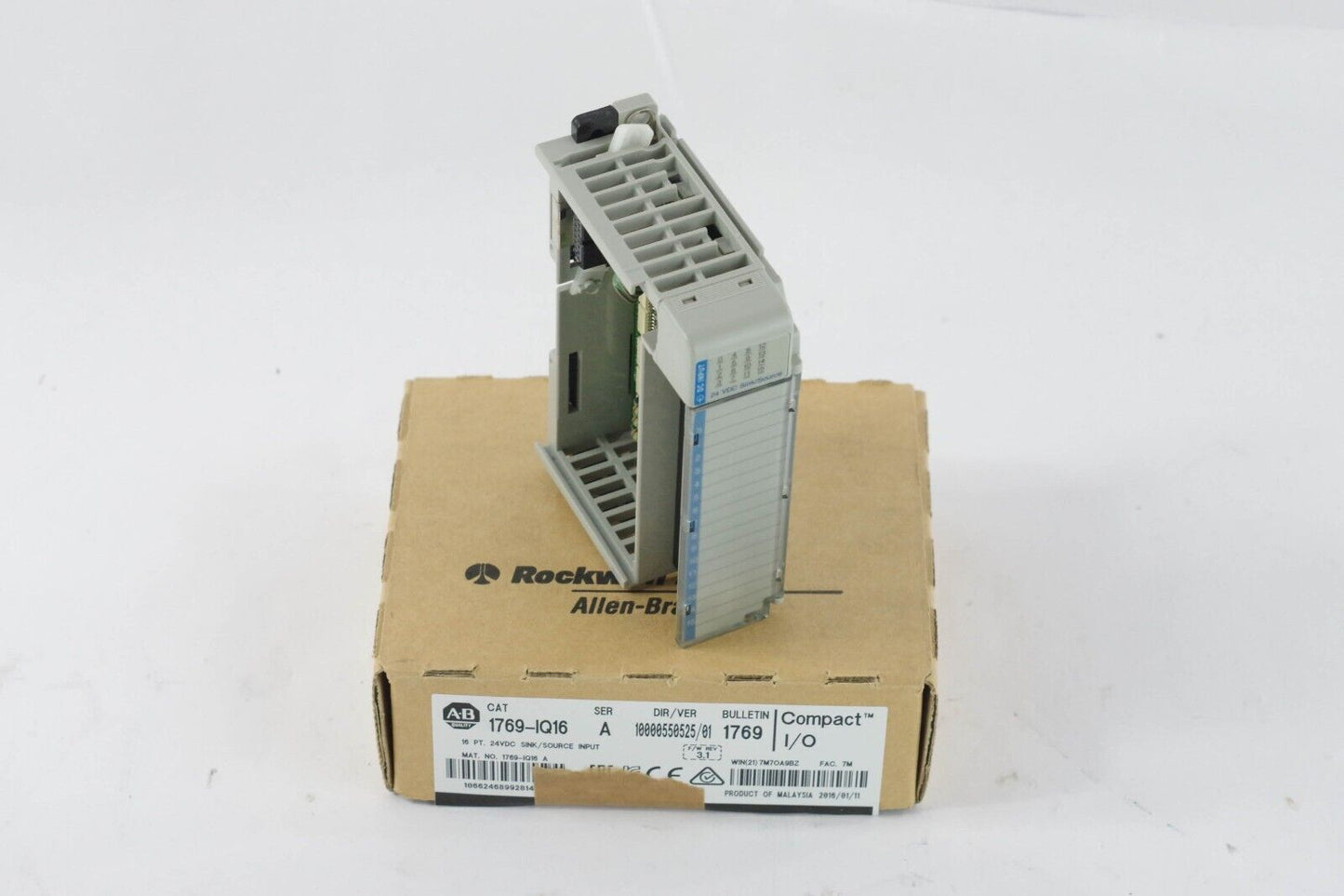 Allen Bradley 1769-IQ16 /A Compact I/O Input Module Ser A