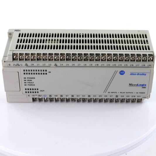 Allen Bradley 1761-L32BWA MicroLogix 1000 PLC 120/240VAC 20 In 12 Out 1761L32BWA